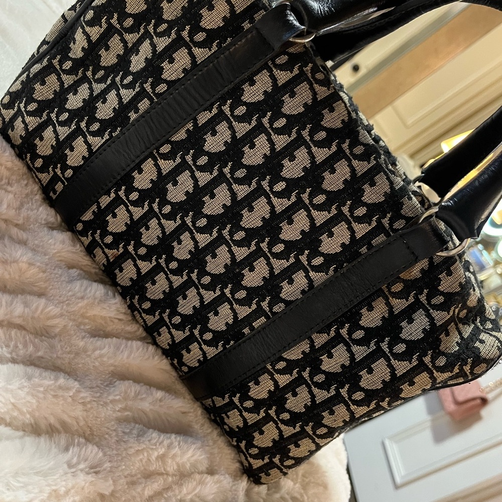 Vintage Blue and Tan monogram DIOR Bag 💖💖💖💖 - Picture 16 of 17